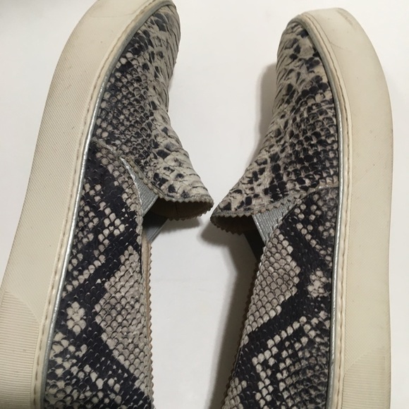 Stuart Weitzman Nugget Snake-Print Slip-On Sneaker - Picture 11 of 16